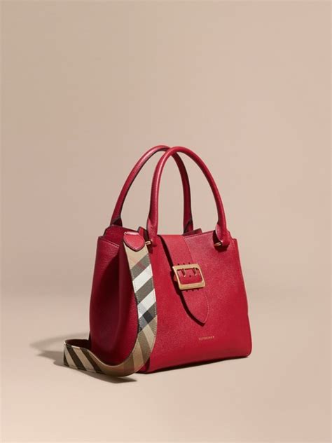 sac burberry rouge|burberry bag for women.